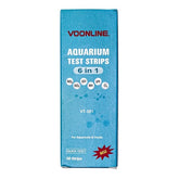 6 in 1 aquarium water test strips by Voonline
