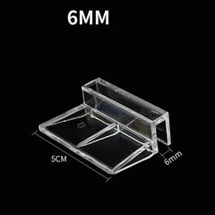 Acrylic Fish Tank Top Cover Support Holder Clip Aquarium Bracket Cap Support Rack (4 sizes)