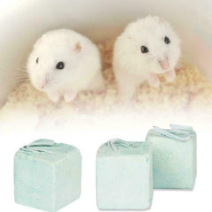 Hamster Teeth Grinding Stone Mineral Calcium Rabbit Rat Squirrel Cube Hang