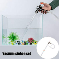 Aquarium Gravel Siphon Cleaner with Adjustable Water Flow Controller