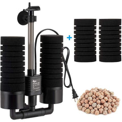 AQQA Aquarium Electric Power Sponge Filter 3W(S) and 5W(M)