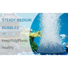 Aquarium Carborundum Air Stone 6 cm Provides Oxygen Circulation (3 Sizes)