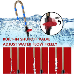 Aquarium Fish Tank Hook Water Changer, with Flow Switch