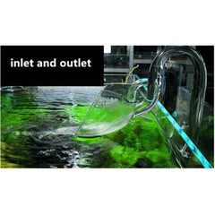 Aquarium Lily Pipe Glass Inflow and Outflow for Live Plants Idealistic Water flow for Aquascaping