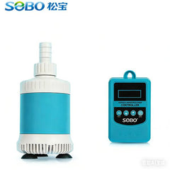 SOBO SQ-3000 & SQ-6000 Variable Frequency Submersible Aquarium Pump – Adjustable Flow, Ultra-Quiet Water Circulation Pump for Aquarium, Sump & Bottom Filter Systems