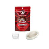 Pangea Gecko Diet with Insects Complete Food – 228g – FREE Small Reptile Feeding Dish Bowl – FREE White Ceramic Reptile Food Bowl - COMBO