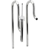 Stainless Steel Lily Pipe 13 / 17mm Inflow and Outflow with Skimmer