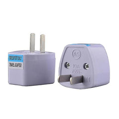 2-Pin Universal Power Plug Adapter Travel Plug Converter