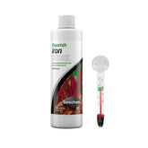 Seachem Flourish Iron Fertilizer Supplement Aquarium Plant 250ml – with FREE Short Glass Thermometer