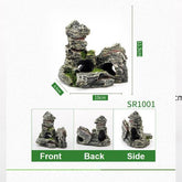 Mountain View Tank Decoration 10cm*8.5cm*11.5cm