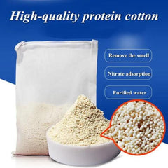 Protein Cotton Water Purifier 120g Makes the Water Clear and Deodorizes