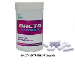 CZ Aqua Bacta 10 Capsules Cure Bacterial Infection Fish Parasites Swollen Lips Wound