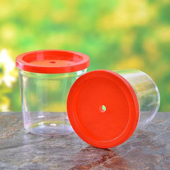 Small Fish Tank Cup for Betta Random Color (7x8cm) 5pcs