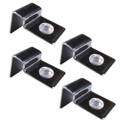 Stainless Steel Aquarium Fish Tank Glass Cover Clip Support Holder 4pcs