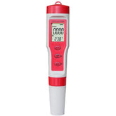 PH Meter PH/TDS/EC/Temp 4-in-1 Test Pen Red