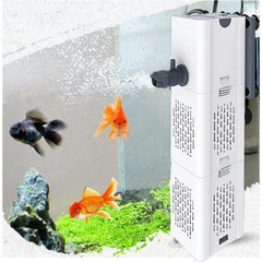 Ultra Quiet Fish Tank Filter 4-in-1 Internal Aquarium Filter