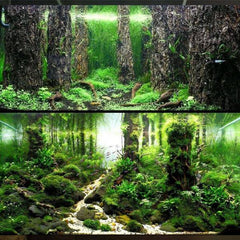 Aquarium Decoration Betta Log Champagne Tree Trunk Decor Stone Base