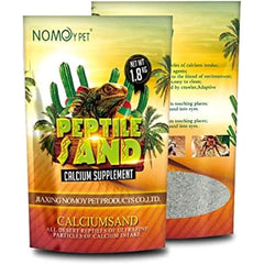 Nomoy Reptile Sand 1.8KG Terrarium Calcium Sand Suitable for Turtles, Geckos, Beard Dragons