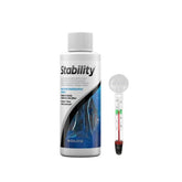 Seachem Stability Aquarium Water Conditioner 100ml – with FREE Short Glass ThermometerSeachem