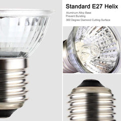 B&K –Turtle Warming Basking Lamp 25W, 50W and 75W UVA + UVB Full Spectrum Sun Lamp Sunbathe Heat Lamp/Bulb/Light for Reptiles Tortoise