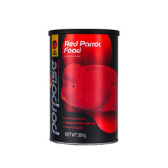 Porpoise Red Parrot Fish Food 380g Natural Color Enhancing