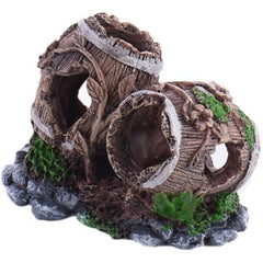 Aquarium Resin Bucket Decoration 13.5 x 5.8 x 10CM
