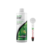 Seachem Flourish Excel 500ml Liquid –Carbon Source for Planted Aquariums – with FREE Short Glass Thermometer