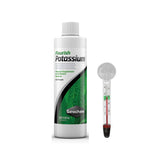 Seachem Flourish Potassium 250 ml – Aquarium Plant Potassium Supplement – with FREE Short Glass Thermometer