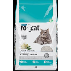 RO Cat Natural Bentonite Cat Litter Marselle Soap Scented 5L