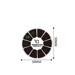 Nomoy Round / Stick Thermometer Sticker NFF-73