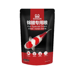 SUNSUN Koi and Goldfish Food 250g Multivitamins and Proteins with Spirulina