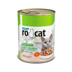 B&K RO Cat Chunk in Gravy with Chicken for Adult Cats 400gm