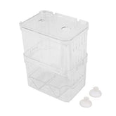 Aquarium Fish Breeder Box Multifunctional Isolating 13x7x10cm