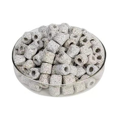 Bio Porous Ceramic Gray Ring Filter Media Bacteria House 500g
