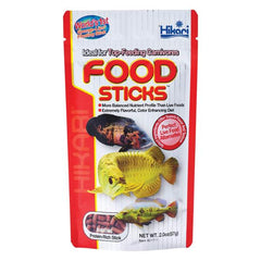Hikari Tropical Food Sticks Diet for Arowana and Top Feeding Carnivorous Fish Food 57g (2 oz) and 250g (8.8 oz)