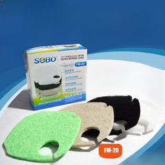 Sobo FM-20 Canister Filter Sponge Change 4 In1 Multifunctional Filter Sponge for Aquarium