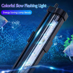 LED Submersible Underwater Aquarium Light with Remote + 1.5 m Air hose