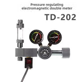 AQUAPRO TD-202 Dual Gauge CO₂ Regulator with Solenoid W21.8