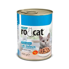 B&K RO Cat Chunk in Gravy with Salmon for Adult Cats 400gm
