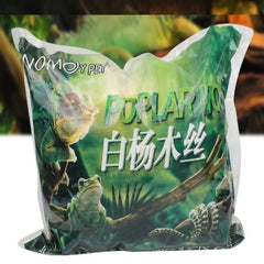 Reptile Bedding Aspen Wood Silk Terrarium Substrate Suitable for Snakes and Lizards