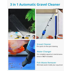 SOBO Multifunctional Siphon Clean Pump 28W