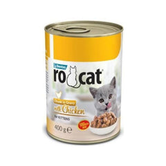 B&K RO Cat Chunk in Gravy with Chicken for Kittens 400gm
