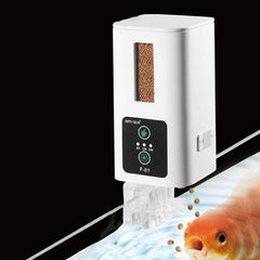 XINMA F-01 400ml Fish Tank Automatic Feeding Device Intelligent Timing High-capacity Fish Feeder