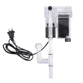 Aquarium Hang On Filter 3.5W ZY-003B 250 L/H Black