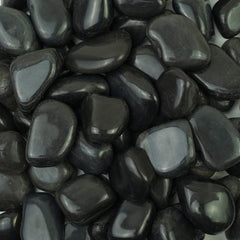 B&K Decorative Ornamental River Black Natural Stone 1Kg