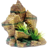 Natural Rock Cave Aquarium Mountain Resin Ornament