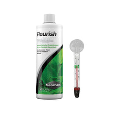 Seachem Flourish Comprehensive Plant Supplement 500ml – with FREE Short Glass Thermometer