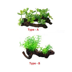 Fish Tank Decorations Plastic Water Plant and Aquatic Grass