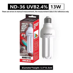 NOMOY PET UVB Calcium Supplement Bulb ND-36 (13W / 23W)