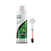 Seachem Flourish Excel 250ml – Liquid Carbon Source for Planted Aquariums – with FREE Short Glass Thermometer